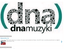 Tablet Screenshot of dnamuzyki.net